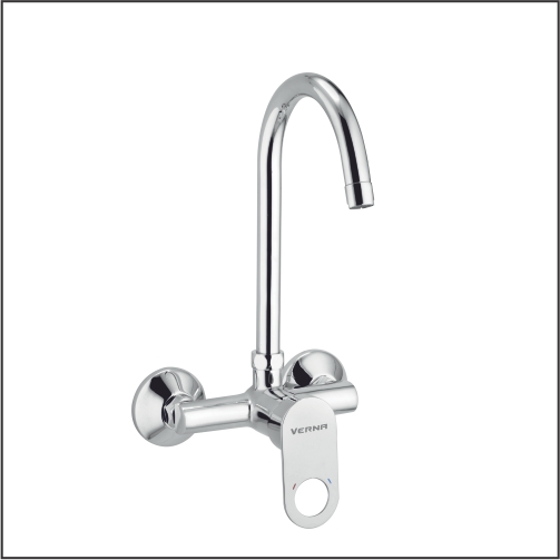 Single Lever Sink Mixer Wall Mounted
